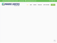 Tablet Screenshot of paradiselogistics.com